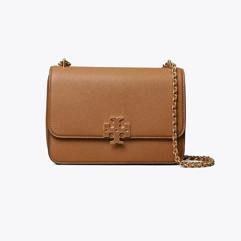NEW‼️Tory Burch Britten Small Shoulder Bag 171522 $550 Forest Brown